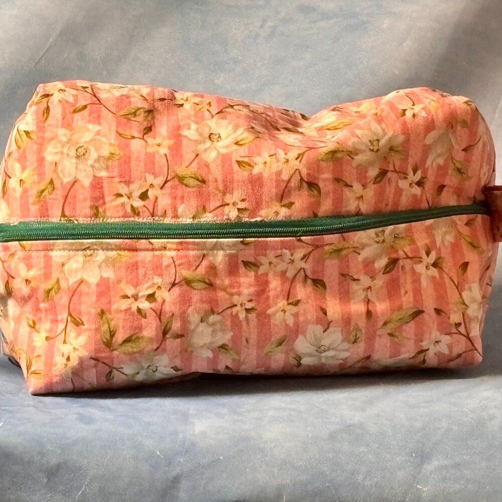 Pink Floral Boxy Bag